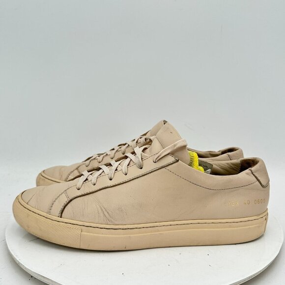 Common Projects Other - Common Projects Achilles Low Size EU 40 Men 7 Women 10 Brown Beige Leather Shoes